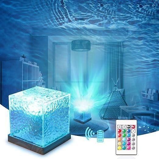 16 Colors Ocean Ripple Wave Led Table Lamp