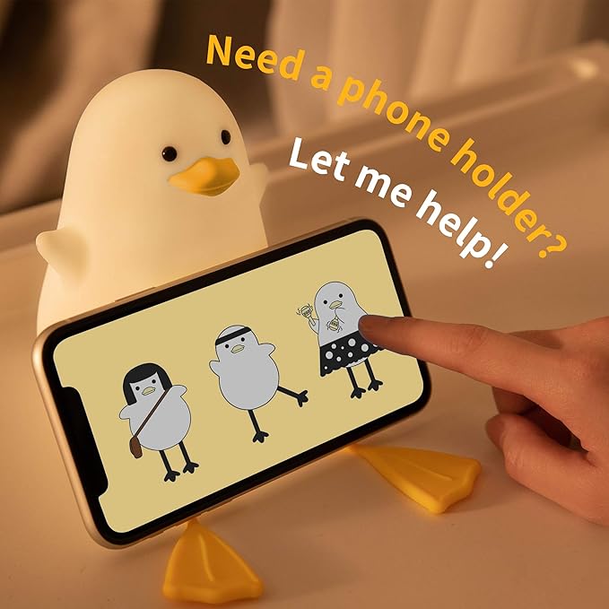 Cute Duck Night Lamp For Your Sweat Ones| The Perfect Gift!!!