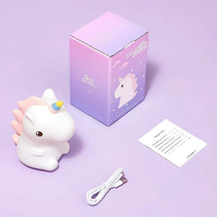 Rhino Baby Night Lamp - Touch Sensitive, Color Changing, Rechargable