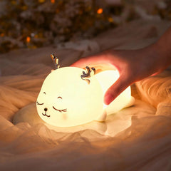 Fawn Night Lamp - Touch Sensitive, Color Changing, Rechargable